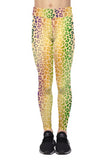 Mardi Gras Creations Spandex Leggings Junior - Leopard