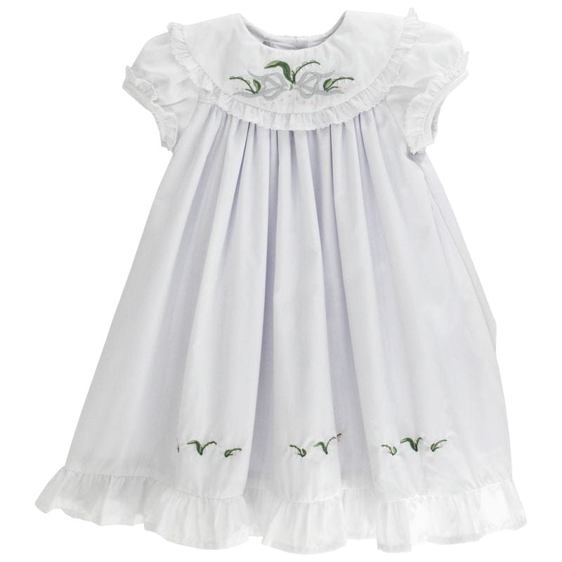Lily of the Valley White Float Dress