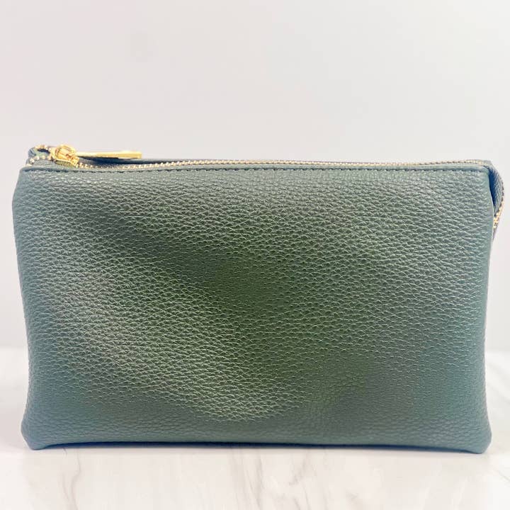 Liz Crossbody Bag in Hunter Green
