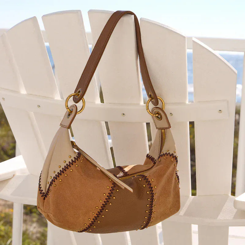 Opal Mini Shoulder in Pebbled Leather