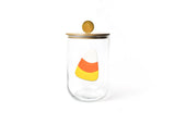 Coton Colors Company  Happy Everything Mini Wooden Lid Glass Jar