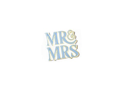 Coton Colors Company Coton Colors Company Blue Mr. and Mrs. Attachment - Little Miss Muffin Children & Home