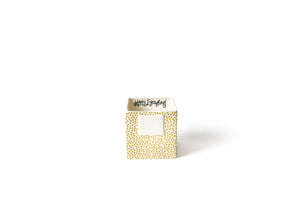 Coton Colors Company Coton Colors Company Gold Small Dot Mini Nesting Cube Small - Little Miss Muffin Children & Home