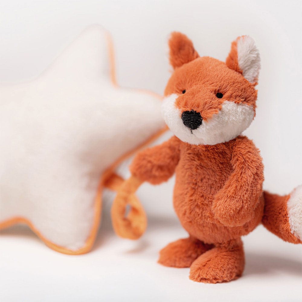 Jellycat Jellycat Bashful Fox Cub Musical Pull - Little Miss Muffin Children & Home