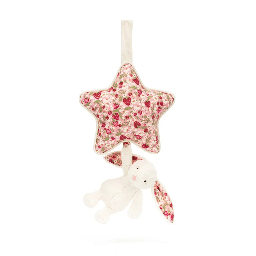 Bashful Blush Bunny Musical Pull