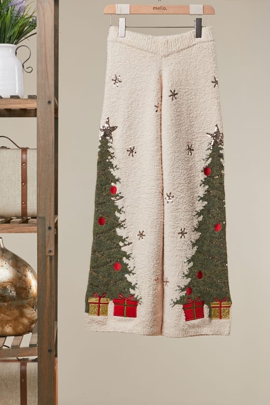Christmas Tree Sweater Pants