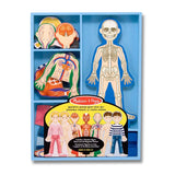 Melissa & Doug Magnetic Human Body Play Set