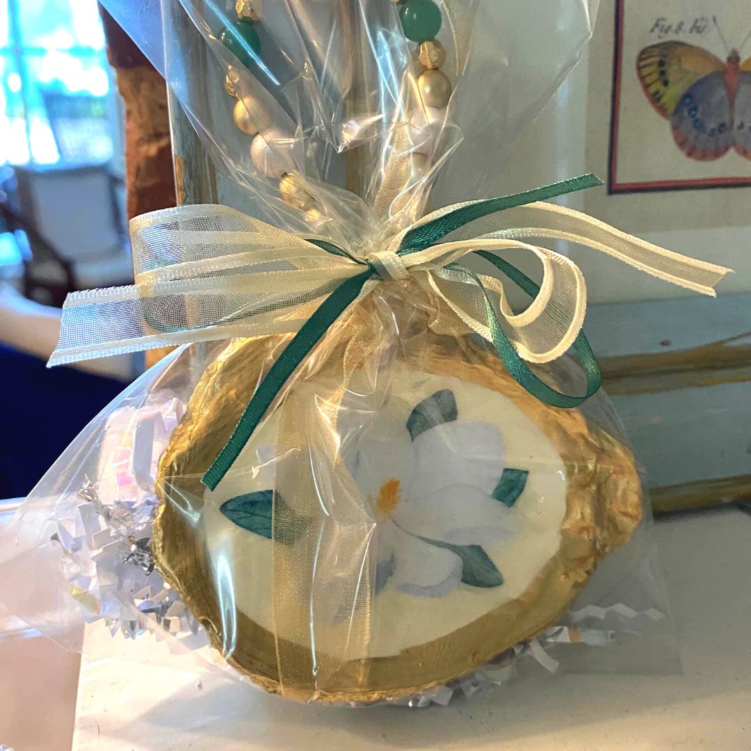Yay Soiree Yay Soiree Oyster Ornament Southern Magnolia - Little Miss Muffin Children & Home