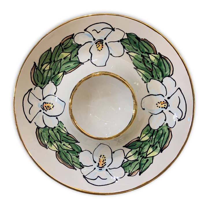 Magnolia Round Platter
