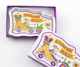 Second Line Ventures The Parish Line Mardi Gras Let the Good Times Roll Trinket Tray - Little Miss Muffin Children & Home