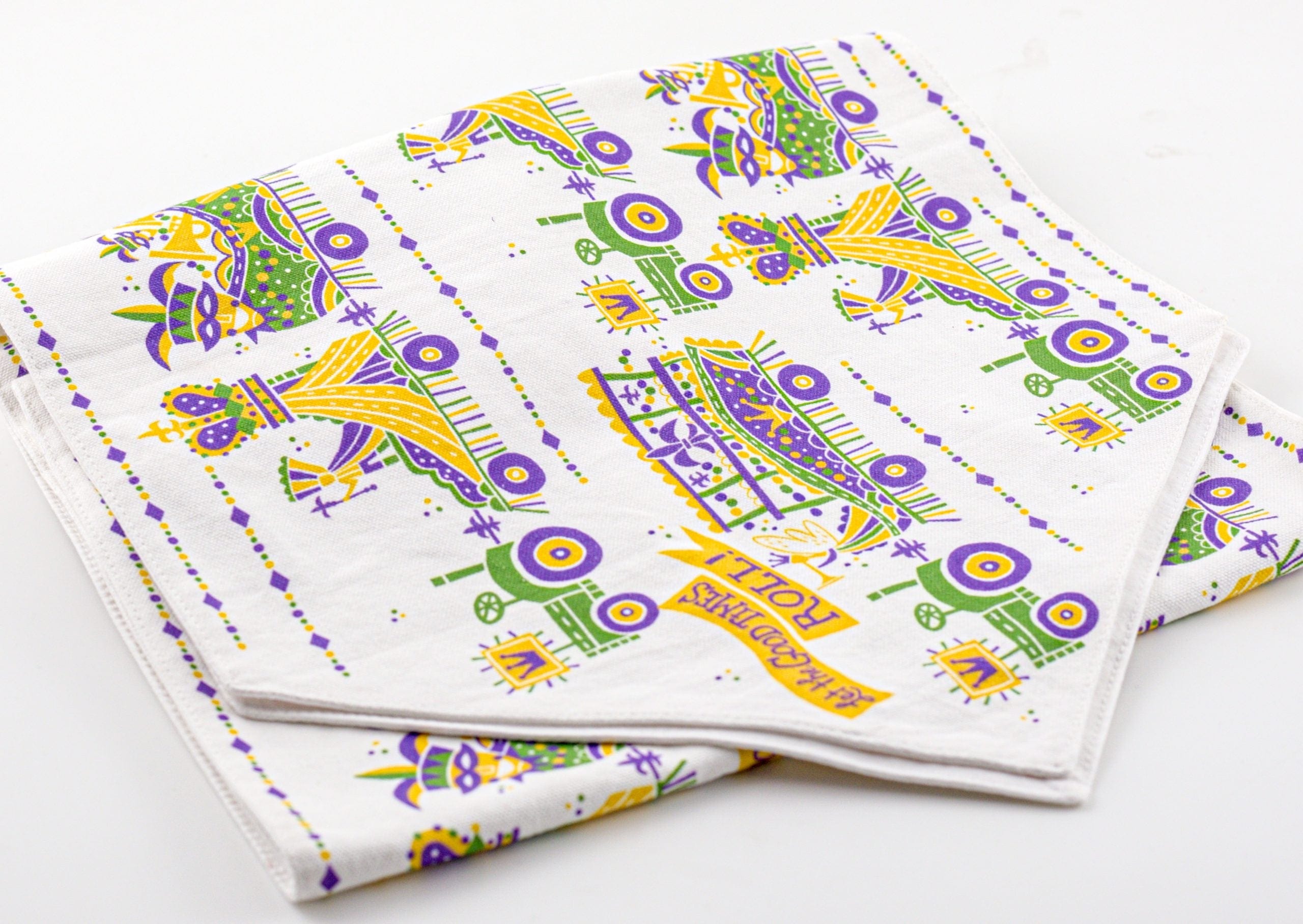 Second Line Ventures The Parish Line Mardi Gras Let the Good Times Roll Table Runner - Little Miss Muffin Children & Home