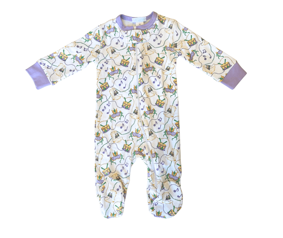 Mardi Gras Drums Pima Boy Footies