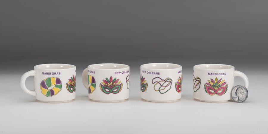 Mardi Gras Espresso Cup