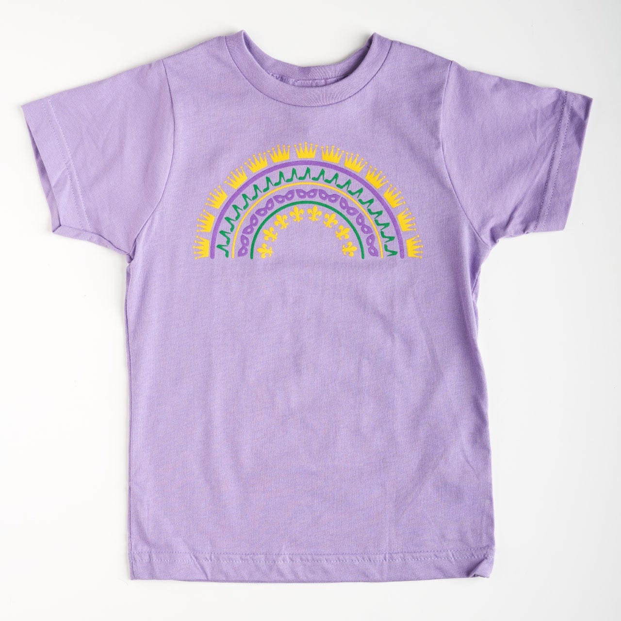 Mardi Gras Rainbow Tee