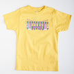 Mardi Gras Striped Streetcar Tee in Butter Yellow