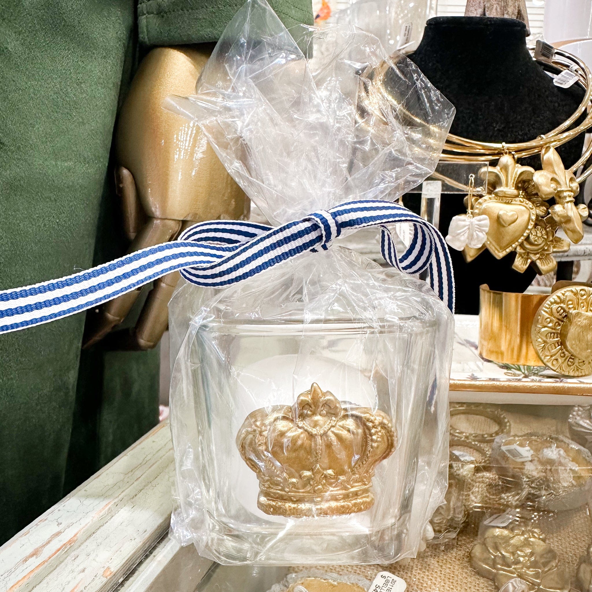 Mardi Gras Votive Small