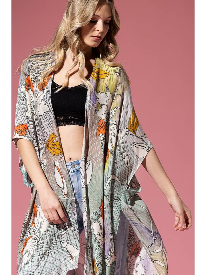 Memphis Kimono