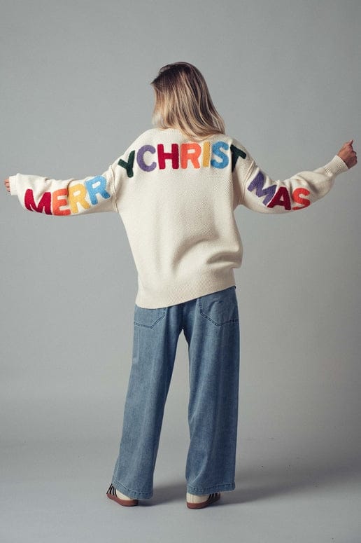 Merry Christmas Knit Sweater