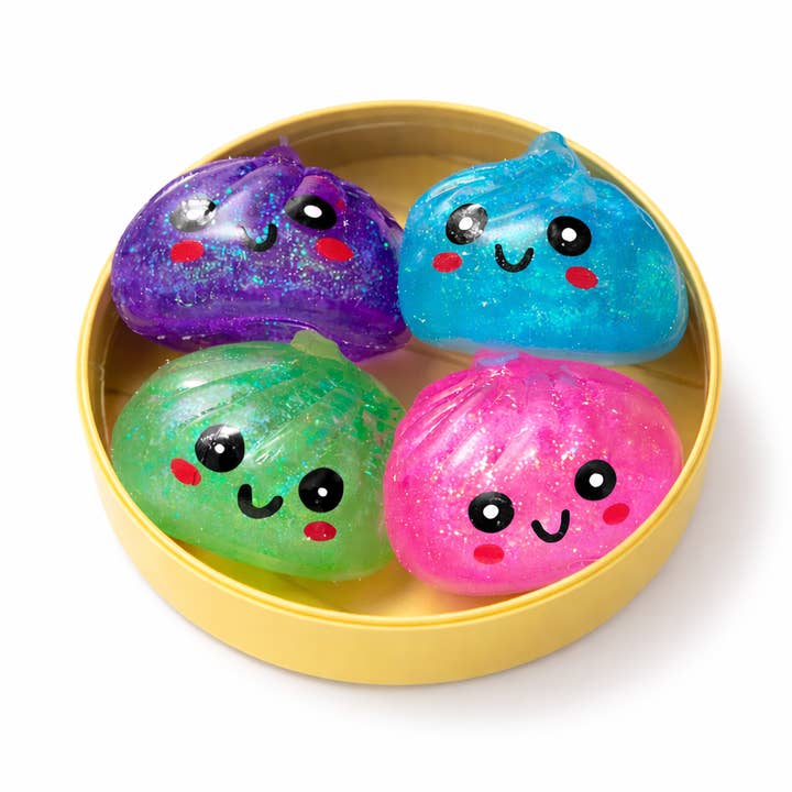 Mini Dumpling 4 Pack Squishy Cute Sensory Stress Toy