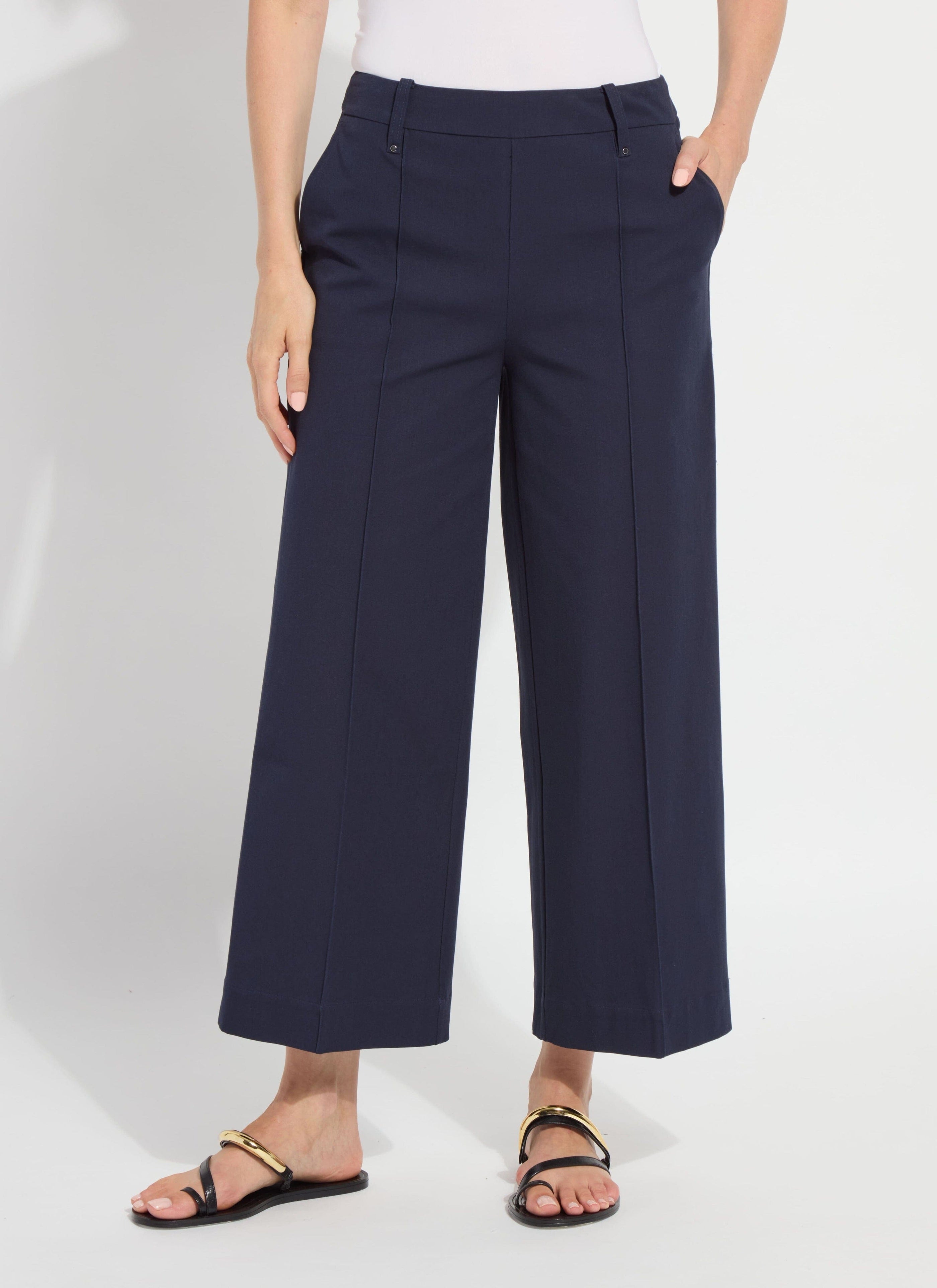 Miranda Straight Leg Trouser in True Navy