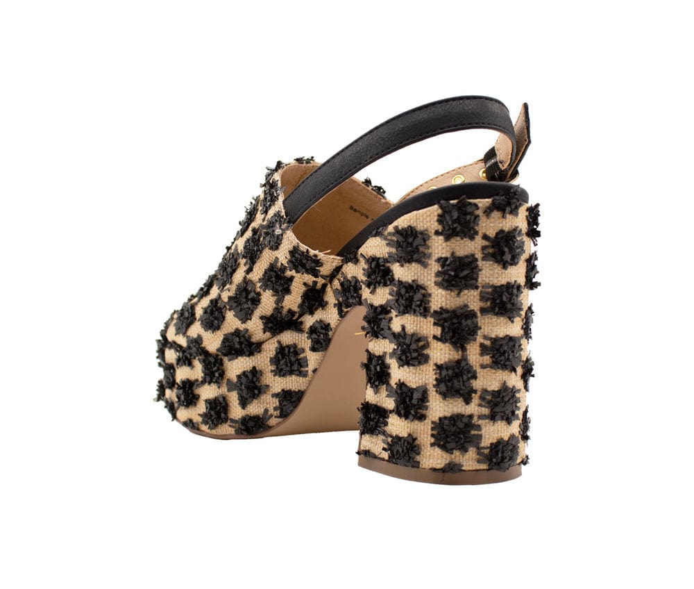 Sbicca Sbicca Womens Missoula Raffia Platform Casual Sandal in Black - Little Miss Muffin Children & Home