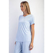 light blue soft t shirt