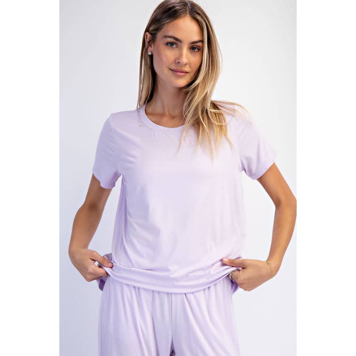 lilac soft womens shirt