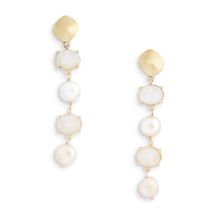 Moonstone Mimi Earrings