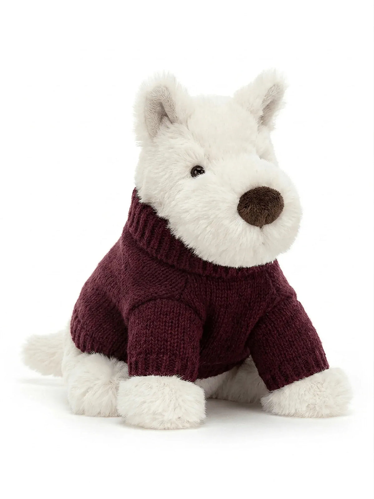 Jellycat Munro Scottie Dog Winter Jumper Outfit