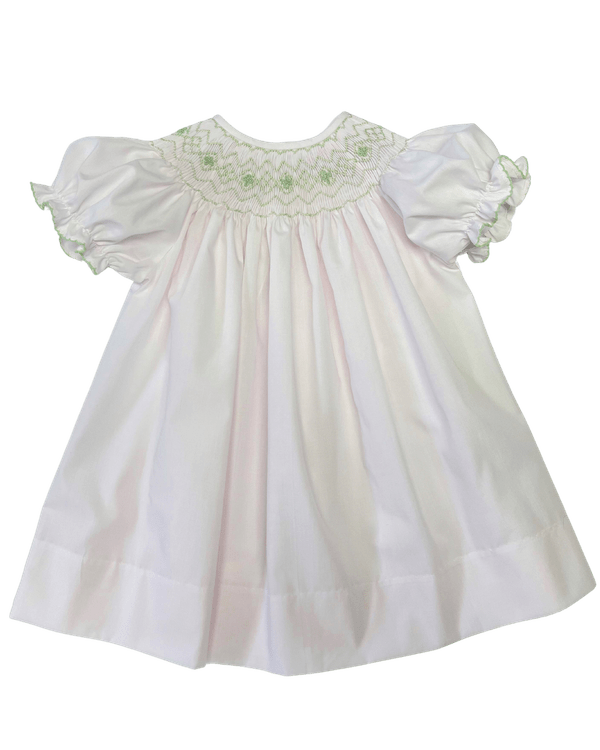 Lulu Bebe Lulu Bebe Emma Classic Smocked Bishop Dress - Little Miss Muffin Children & Home