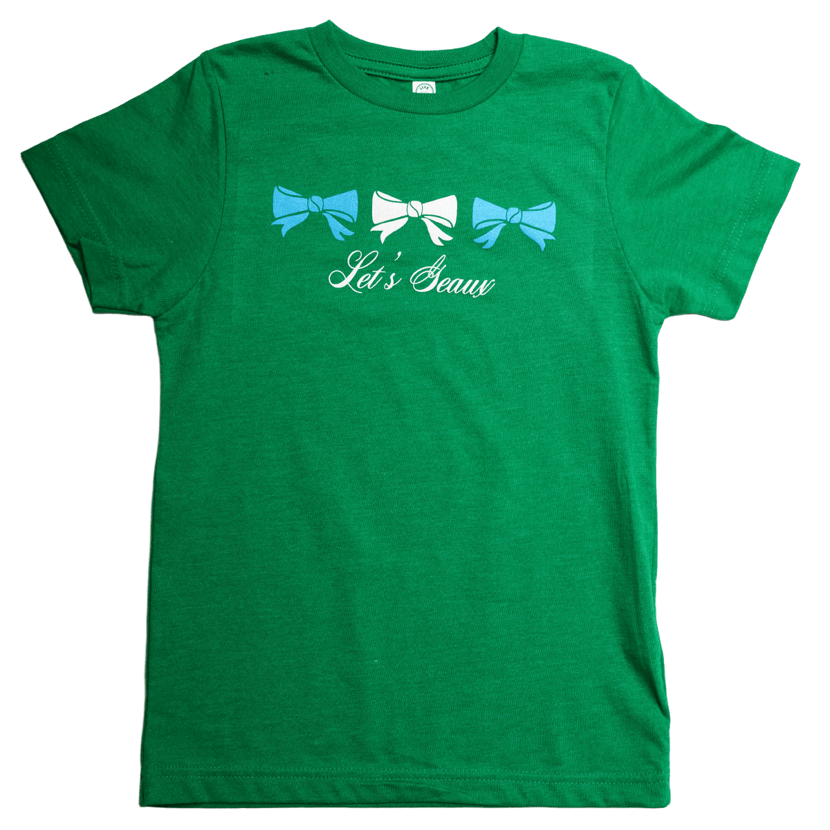 Tulane Lets Geaux Bow Tee