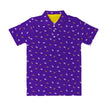 Vive La Fete Vive La Fete LSU Tigers Repeat Logo Purple Short Sleeve Polo Shirt - Little Miss Muffin Children & Home
