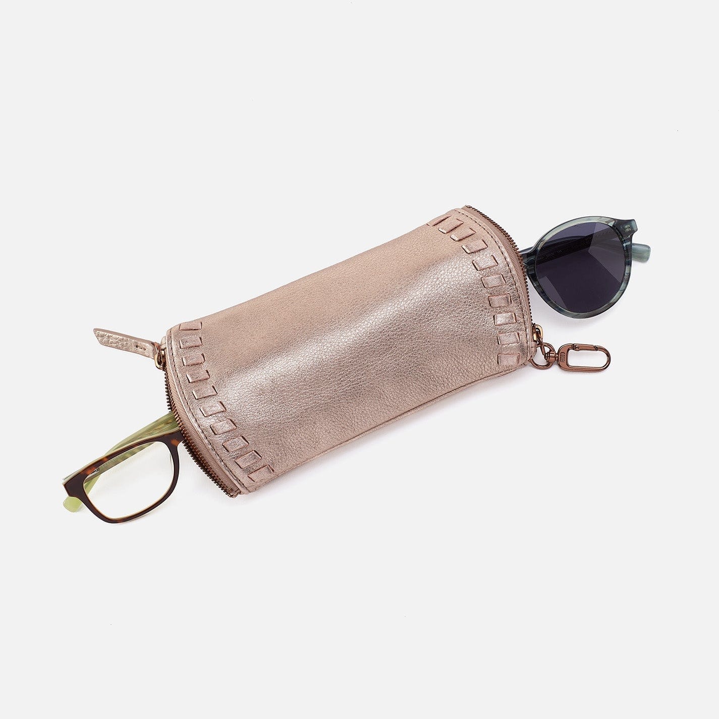 Hobo Hobo Spark Double Eyeglass Case In Metallic Leather - Little Miss Muffin Children & Home