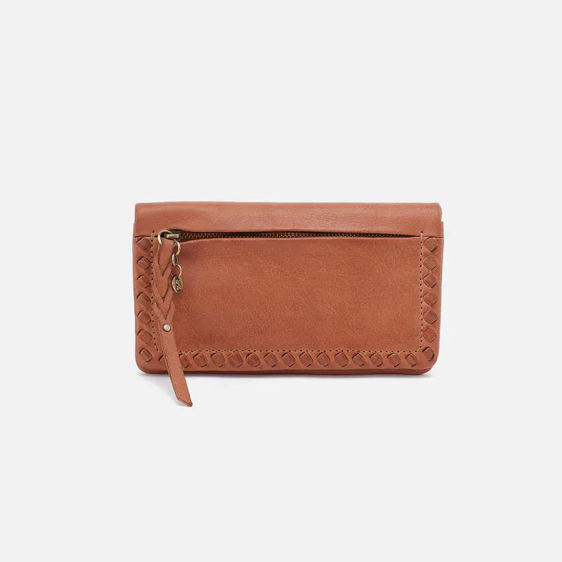 Lumen Continental Wallet in Washed Leather