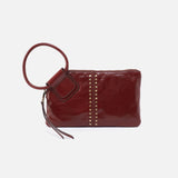 Hobo Hobo Sable Wristlet In Polished Leather with Studs - Little Miss Muffin Children & Home