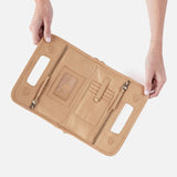 Hobo Ace Clutch In Dusty Gold