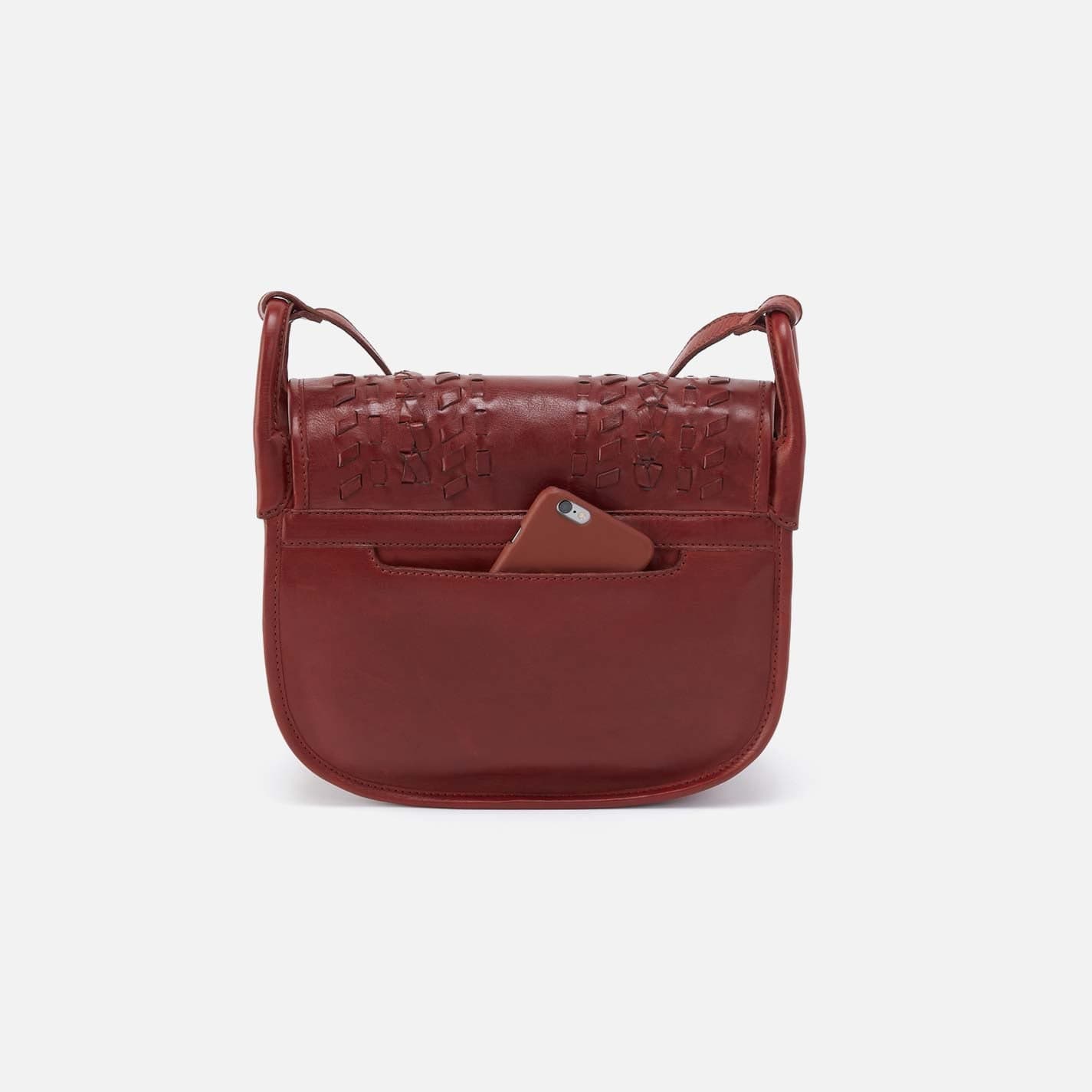 Hobo Kiva Large Crossbody in Washed Leather, Chestnut - Little Miss Muffin Children & Home