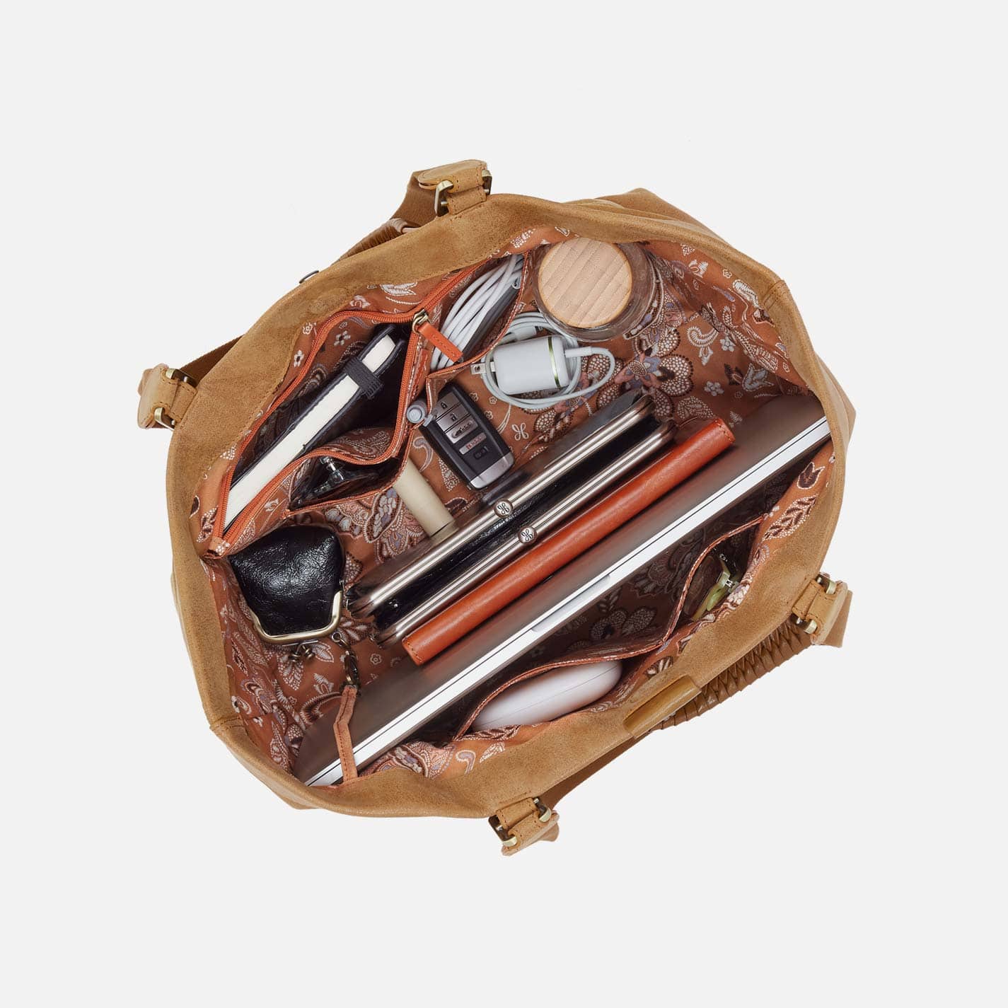 Hobo Romy Max Tote in Buffed Leather - Whiskey - Little Miss Muffin Children & Home