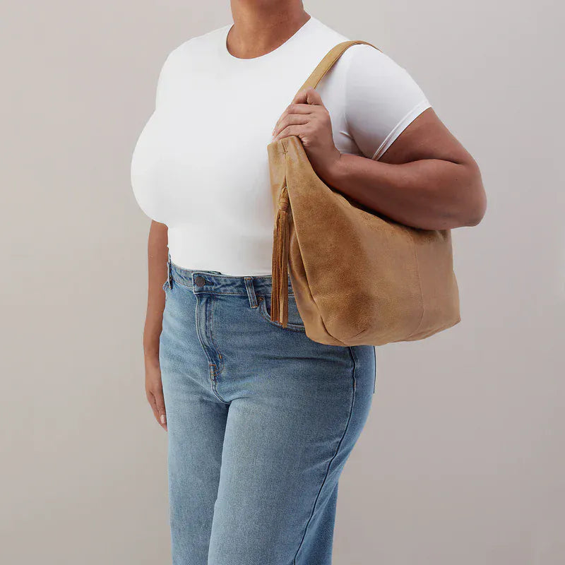 Harley Hobo in Buffed Leather