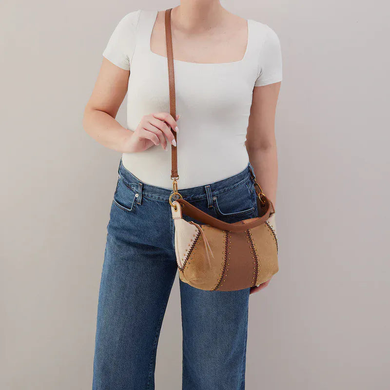 Opal Mini Shoulder in Pebbled Leather