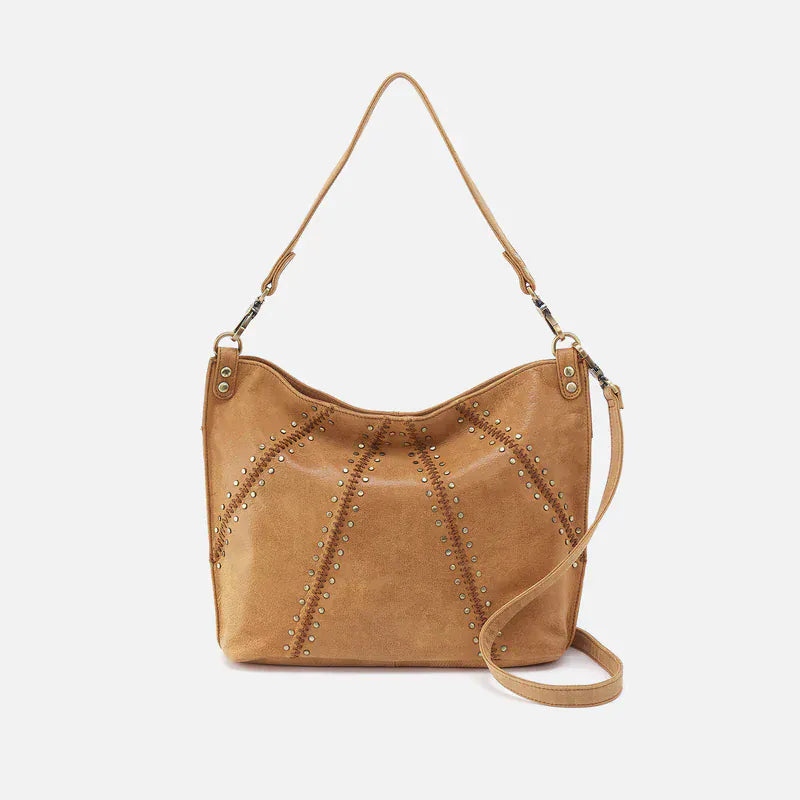 Pier Shoulder Bag in Buffed Leather