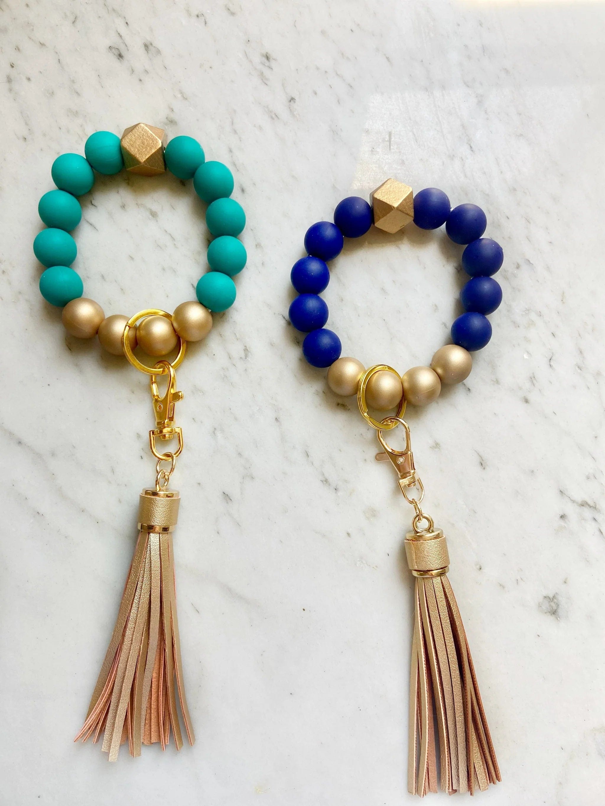 Lanyard Lovebirds Lanyard Lovebirds O Wristband Keychain Gold Tassel - Little Miss Muffin Children & Home