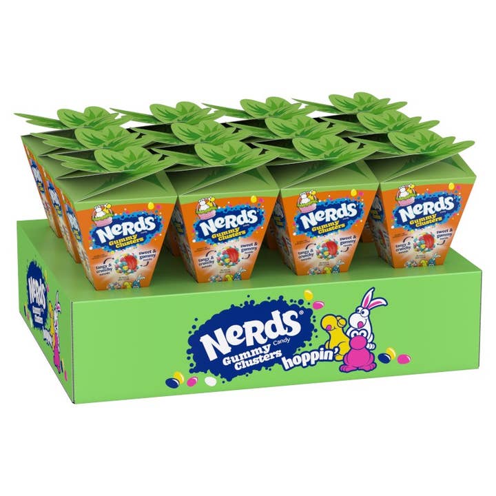 Nerds Easter Gummy Cluster Carrot 3oz