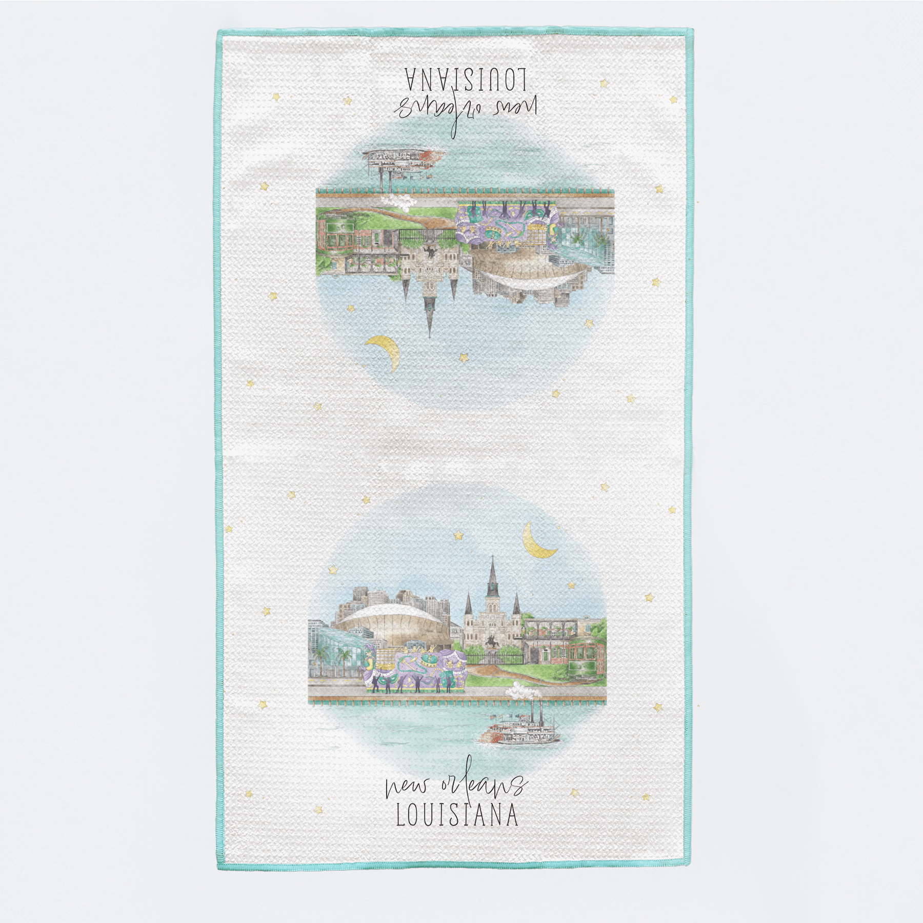 Nola Tawk Nola Tawk NOLA Skyline Kitchen Towel - Little Miss Muffin Children & Home