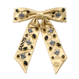 Brianna Cannon Wholesale Brianna Cannon New Orleans Saints Gold Bow Barrette - Little Miss Muffin Children & Home