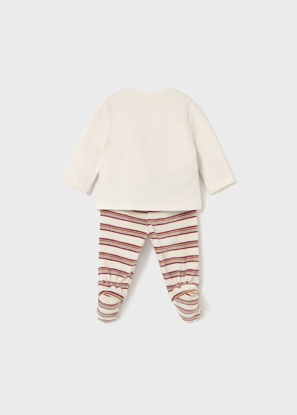 Sweater pants and shirt newborn baby set