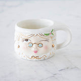 180 Degrees Mrs. Papa Noel Ceramic Mugs, 4 Styles Available