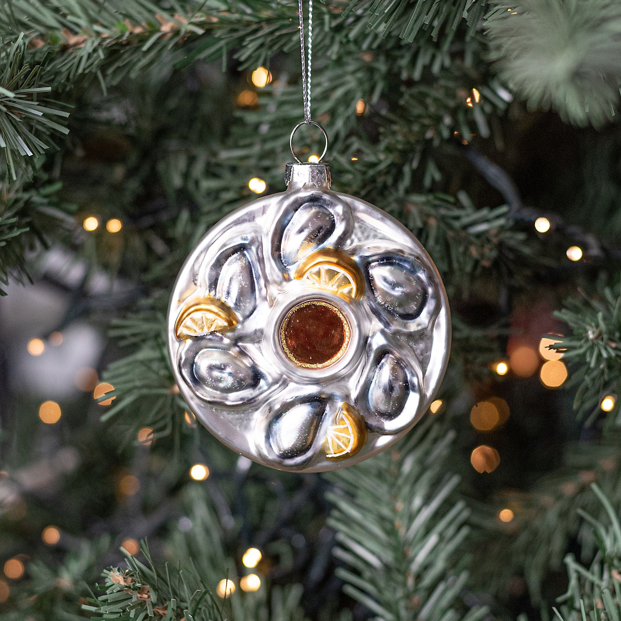 The Parish Line The Parish Line Oysters Ornament - Little Miss Muffin Children & Home