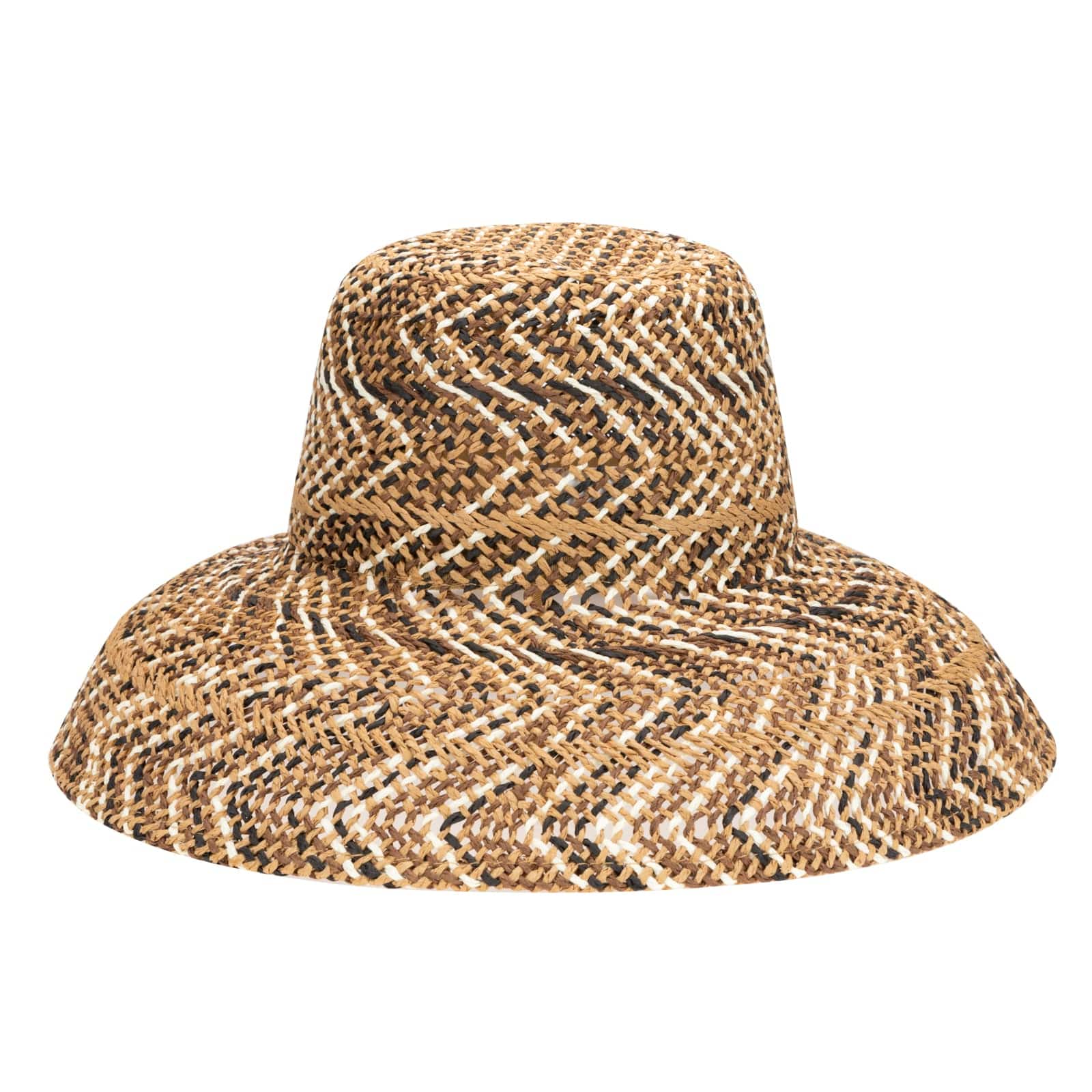 The Briza Open Weave Round Crown Hat