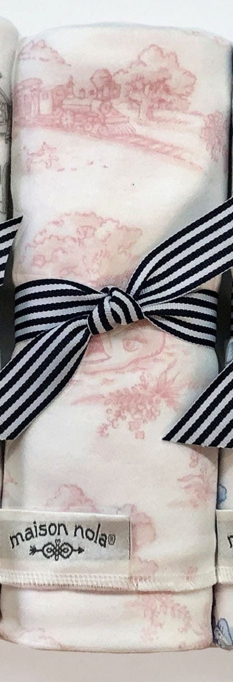 Maison Nola Storyland Toile Stretch Swaddle Blanket - Little Miss Muffin Children & Home